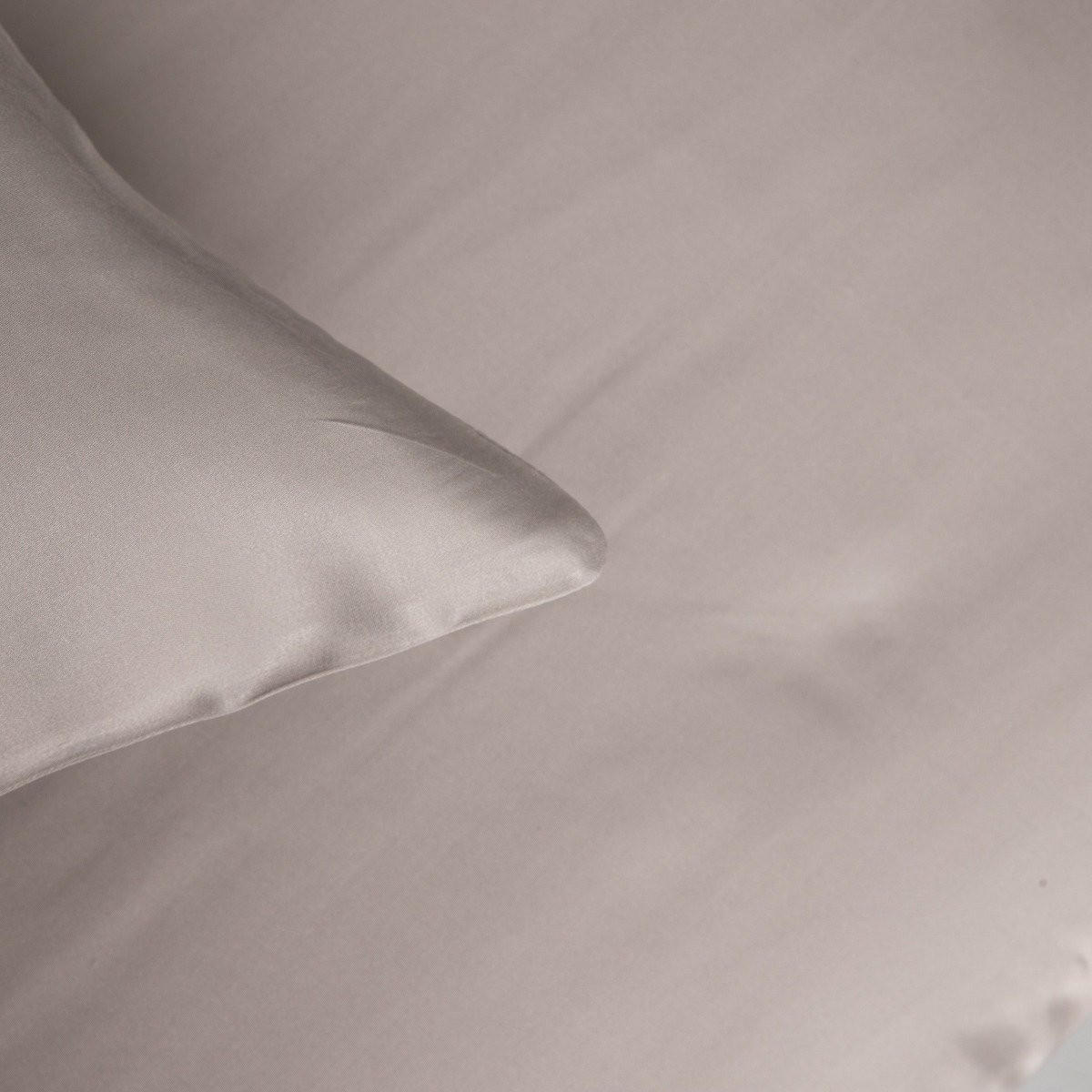 BETTWÄSCHE Bamsa grau 160/200 cm - Grau, Textil (160/200cm) - Homla