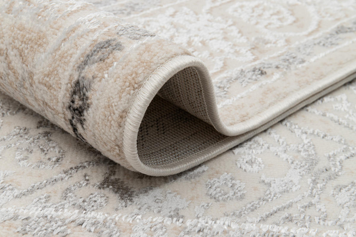 TEPPICH ARES Creme 180/250 cm - Creme, Kunststoff (180/250cm) - Tapiso