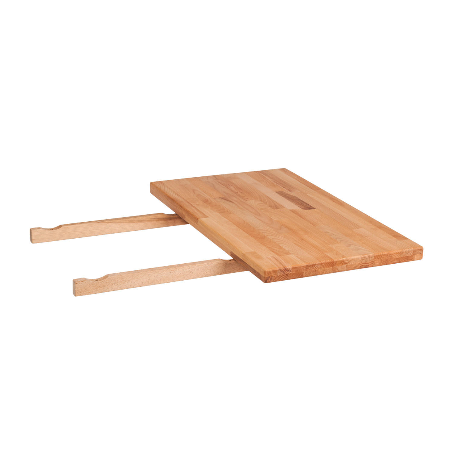 ANSTECKPLATTE - Kernbuche massiv - geölt - Kernbuche, Holz (90/50/4cm) - home24