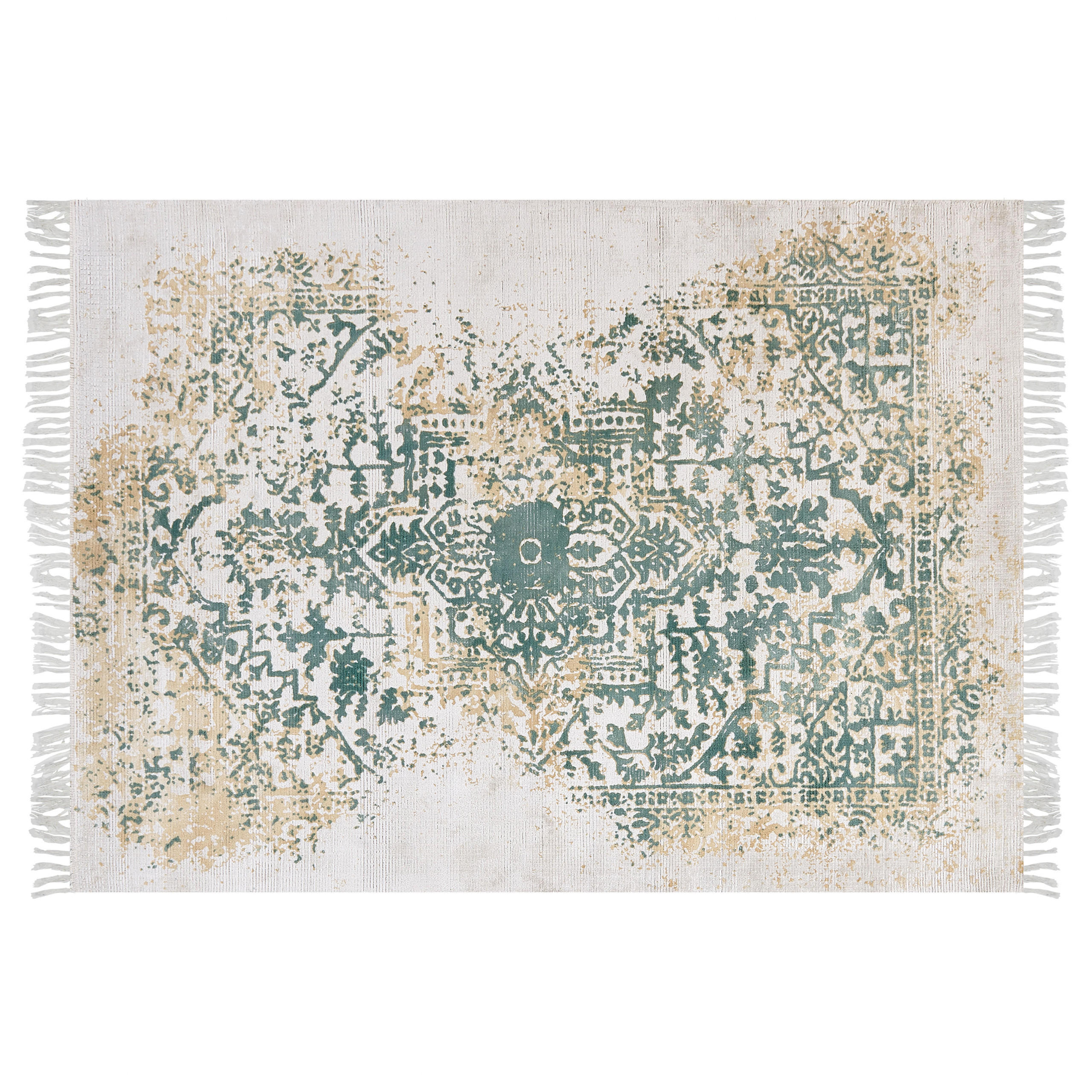 VINTAGE-TEPPICH Boyali 230/160 cm - Beige, Naturmaterialen (160/230cm) - Beliani
