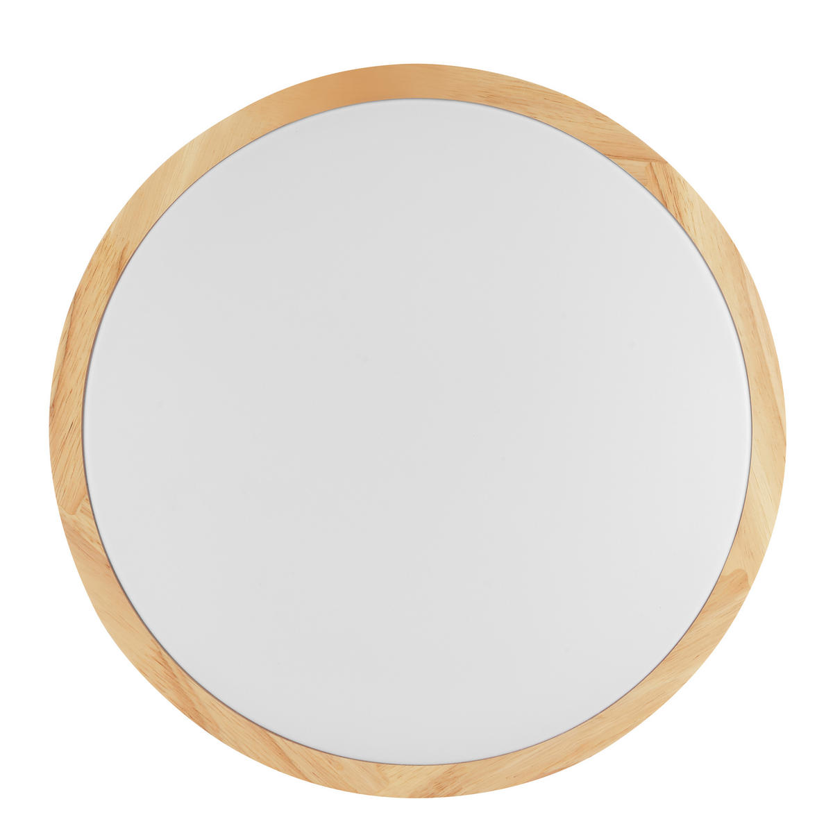 LED DECKENLEUCHTE Moreen Holz hell/Weiß 34/34/6,8 cm - Multicolor, Metall (34/34/6.8cm) - Brilliant