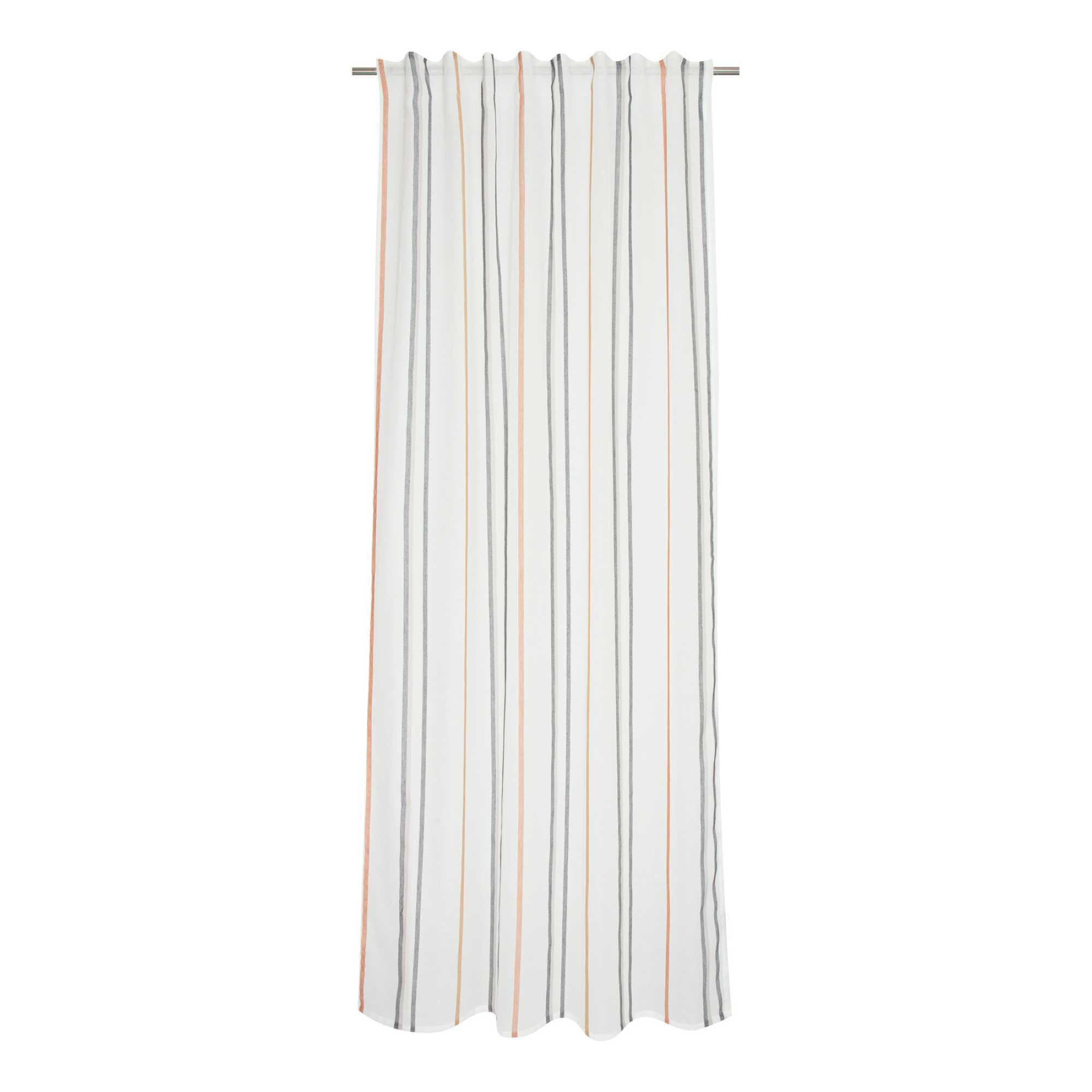 HALBTRANSPARENTER SCHLAUFENVORHANG TOMMY - Beige, Textil (130/0.5/250cm) - Esprit