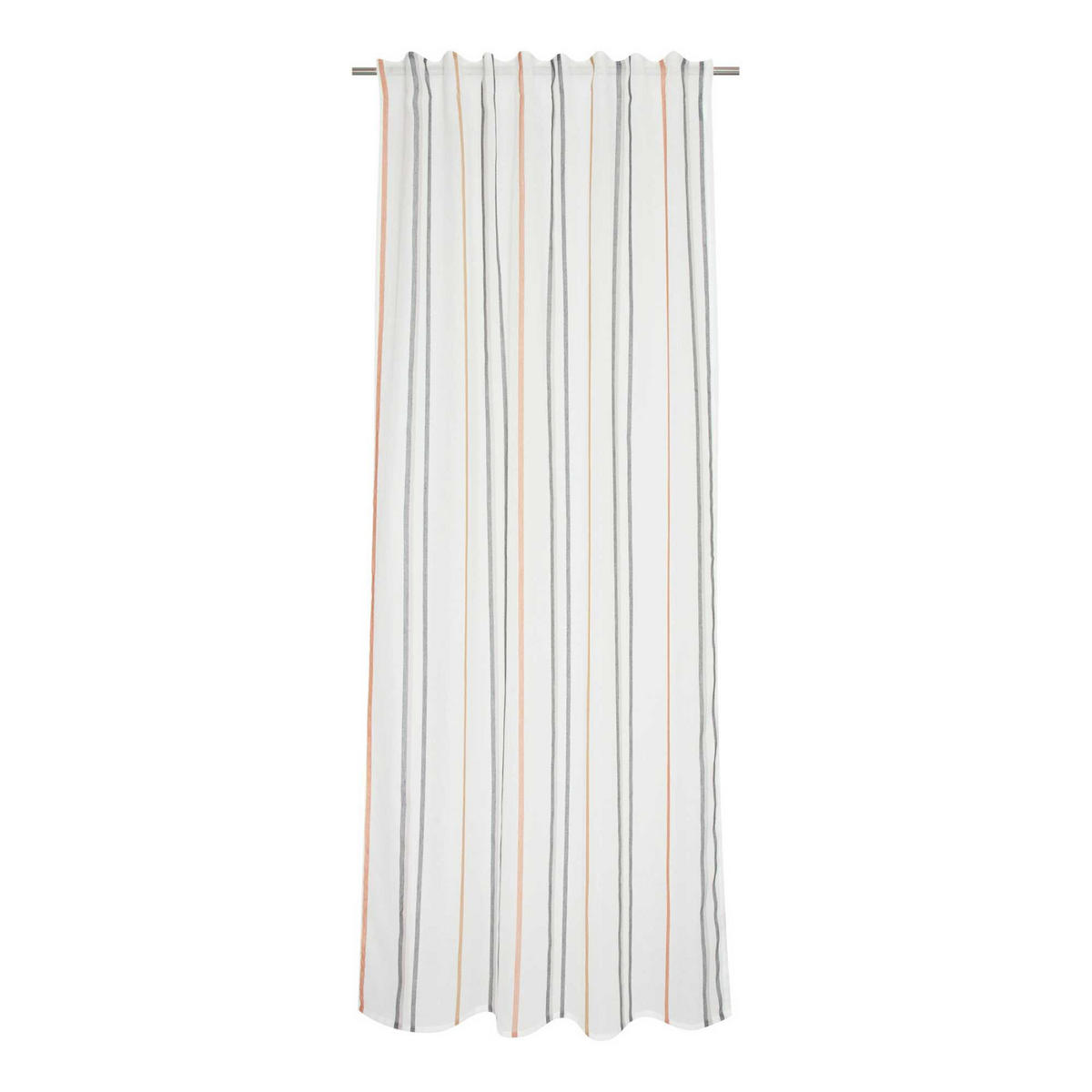 HALBTRANSPARENTER SCHLAUFENVORHANG TOMMY - Beige, Textil (130/0.5/250cm) - Esprit