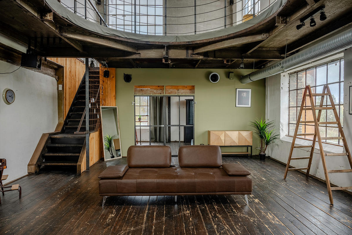 SOFA WIOLO Dunkelbraun Leder - Dunkelbraun/Silberfarben, Leder/Metall (240/83/110cm) - KAWOLA