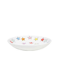 TIEFER TELLER Stern in Bunt - 23cm - Multicolor, Keramik (24/24/4.3cm) - Blond Amsterdam