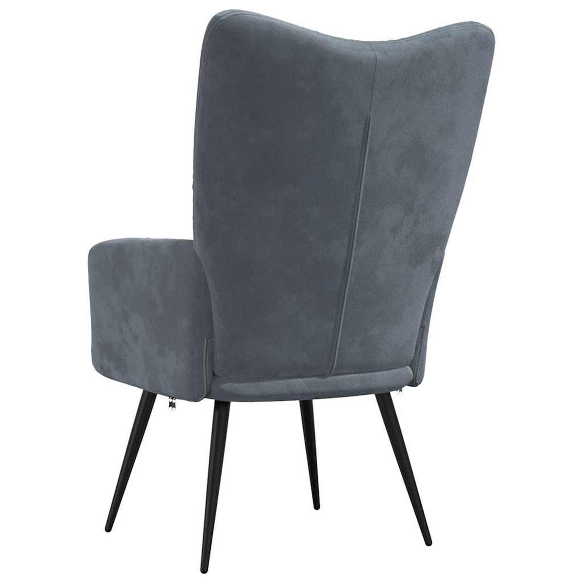 FERNSEHSESSEL Lohman Grau - Grau, Metall (61/96.5/70cm) - Nettlife
