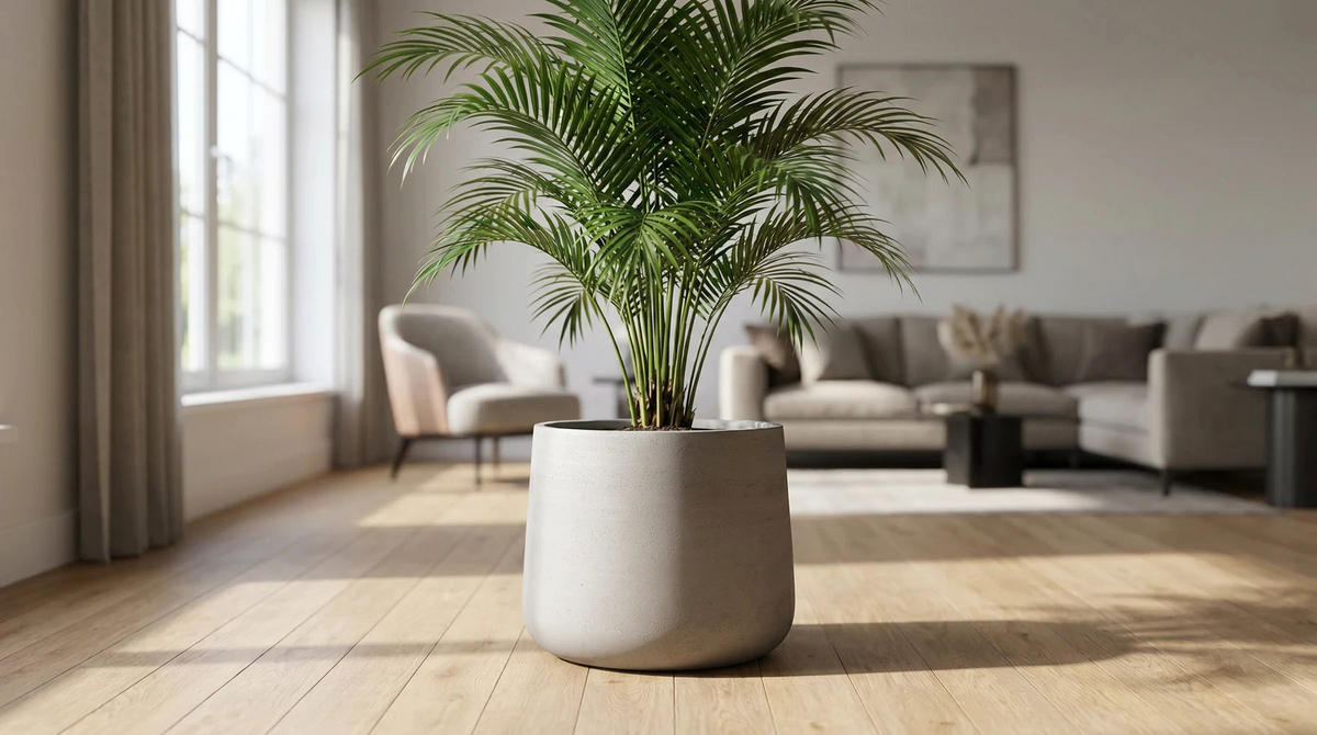 PFLANZTOPF Kiesel grau | 34X29 - Grau, Kunststoff (29cm) - aplanta