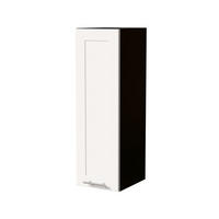 HÄNGESCHRANK Oslo W4/30 Schwarz / Weiß Matt 30 / 32,5 / 96cm - Schwarz/Weiß, Holz/Holzwerkstoff (30/96/32.5cm) - Feldmann-Wohnen