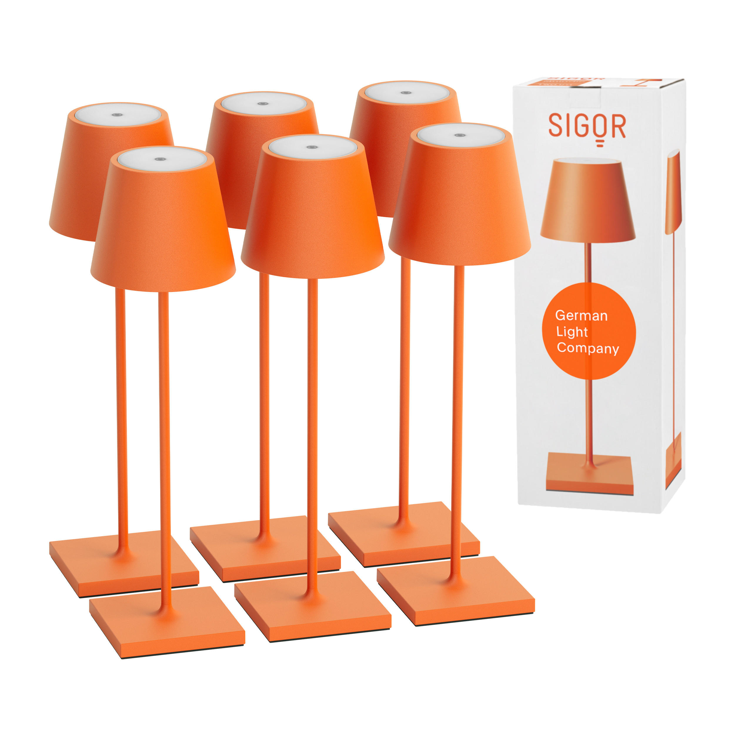 Sigor Led Orange 10x38x38 cm