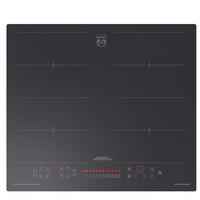 INDUKTIONSCHFELD KCT 6110 FI, Anti Scratch / matte, edle Optik, 60 cm - Schwarz, Glas/Keramik (59/5.5/52cm) - Kaiser Küchengeräte