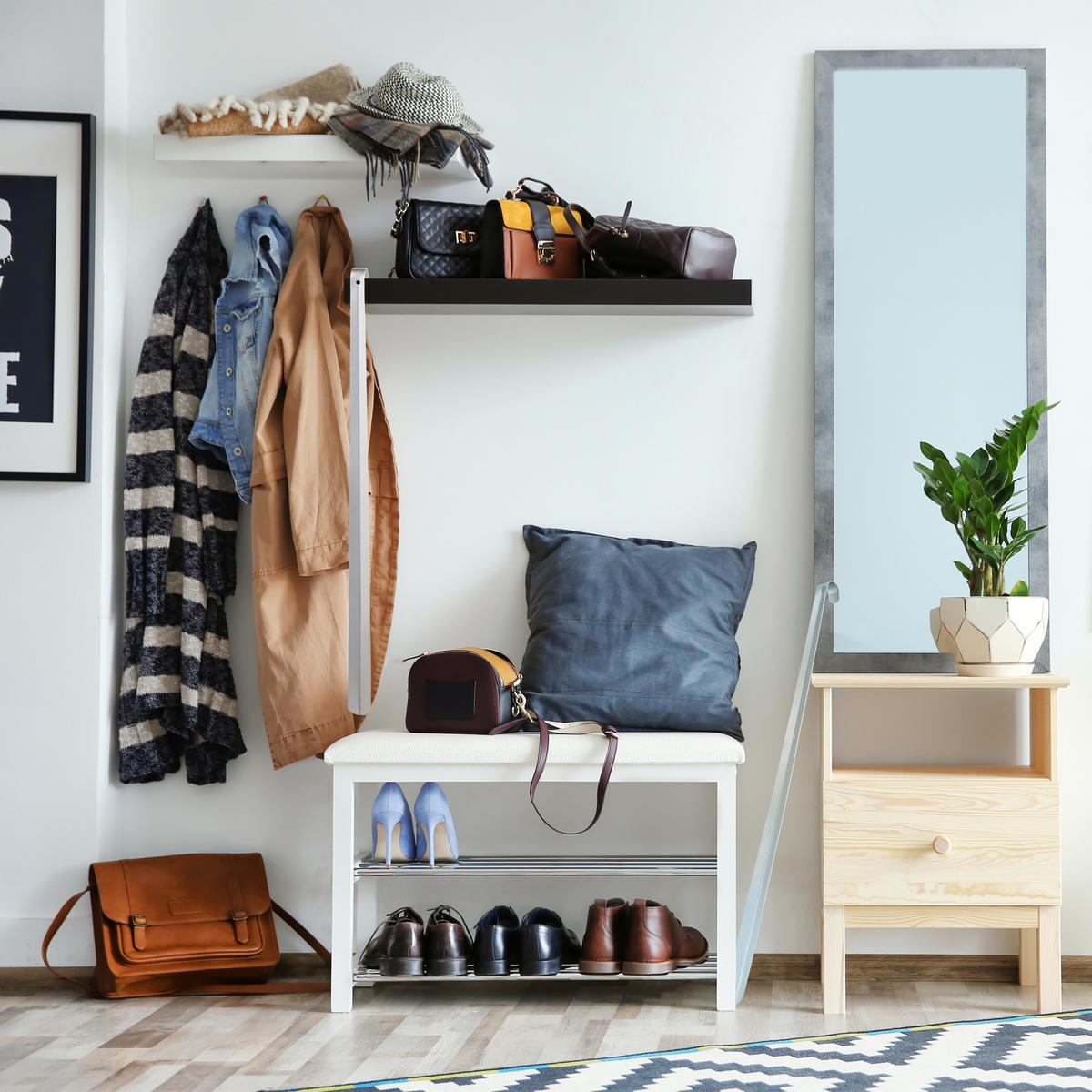 2XOBÚVACIE lyžice - strieborná, kov (3.5/70/3.5cm) - Relaxdays