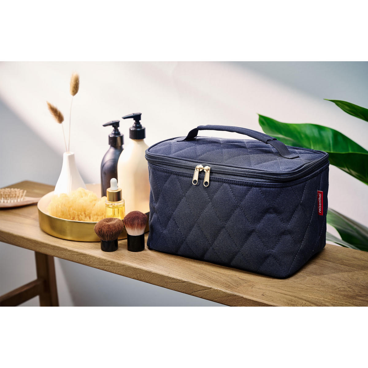 BEAUTYTASCHE "cosmetic case" - Blau, Kunststoff (28/17/28cm) - Reisenthel