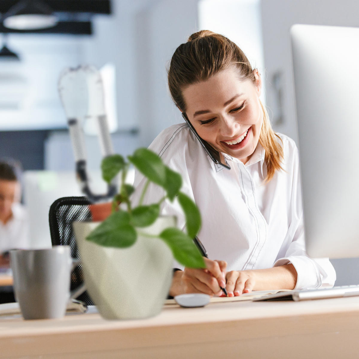 10xTONKEGEL - Hellbraun, Keramik (5.5/17/5cm) - Relaxdays