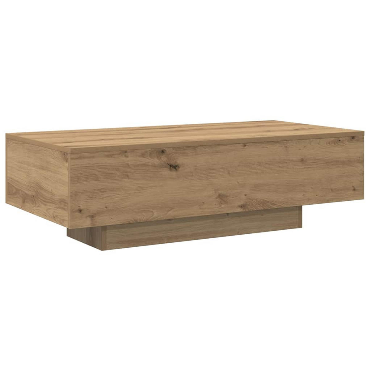 COUCHTISCH Artisan-Eiche 100/49,5/31 Cm Holzwerkstoff - Braun, Holzwerkstoff (100/49.5/31cm) - vidaXL