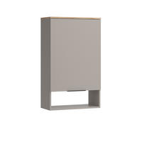 STĚNOVÁ POLICE Wido Greige - Sonoma dub/šedobéžová, kompozitní dřevo (60/100/30cm) - Vicco