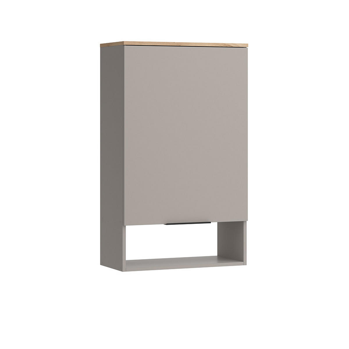 STĚNOVÁ POLICE Wido Greige - Sonoma dub/šedobéžová, kompozitní dřevo (60/100/30cm) - Vicco