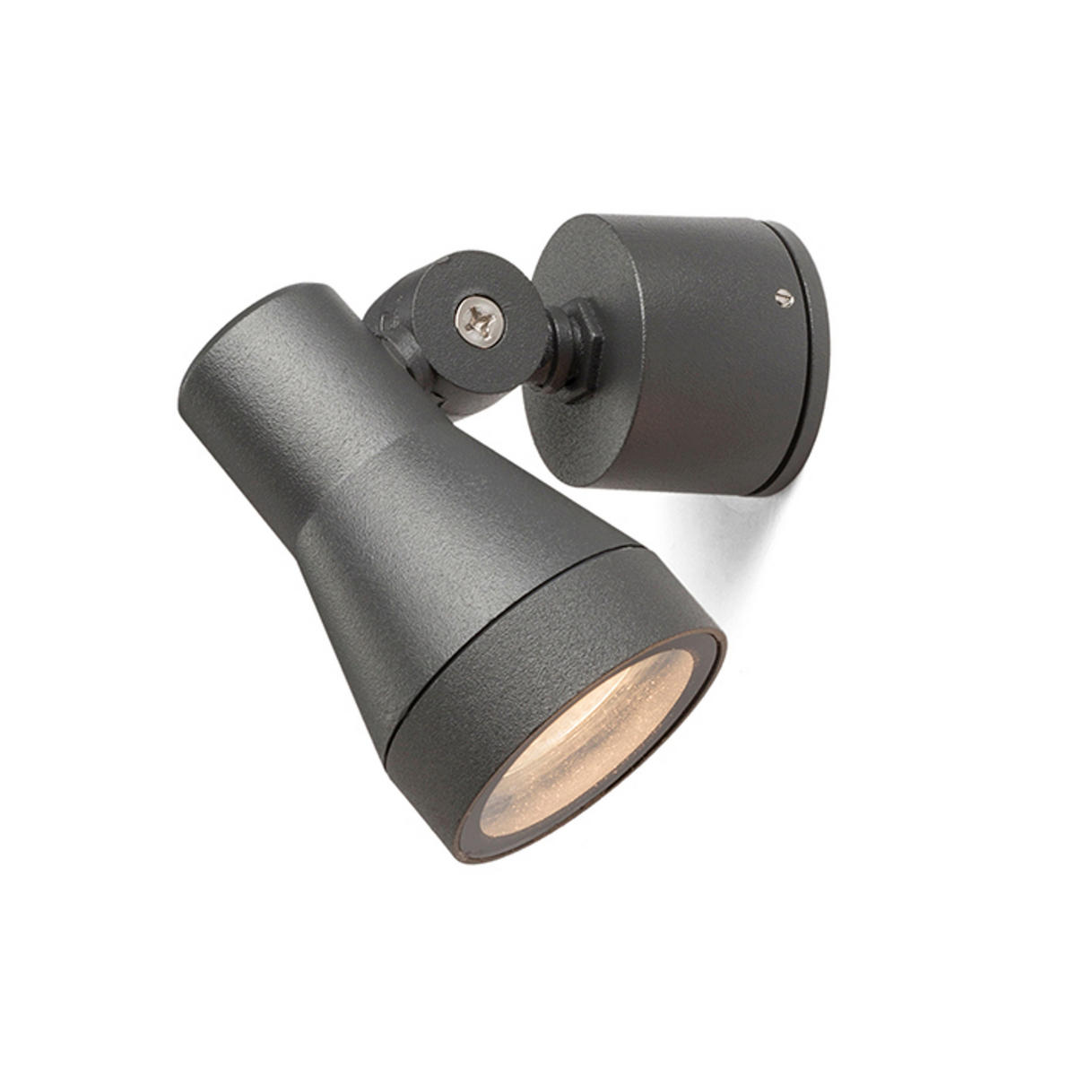 AUSSENLEUCHTE DIREZZA Anthrazitgrau 35 W IP54 - Grau, Metall (15/15/30cm) - Rendl