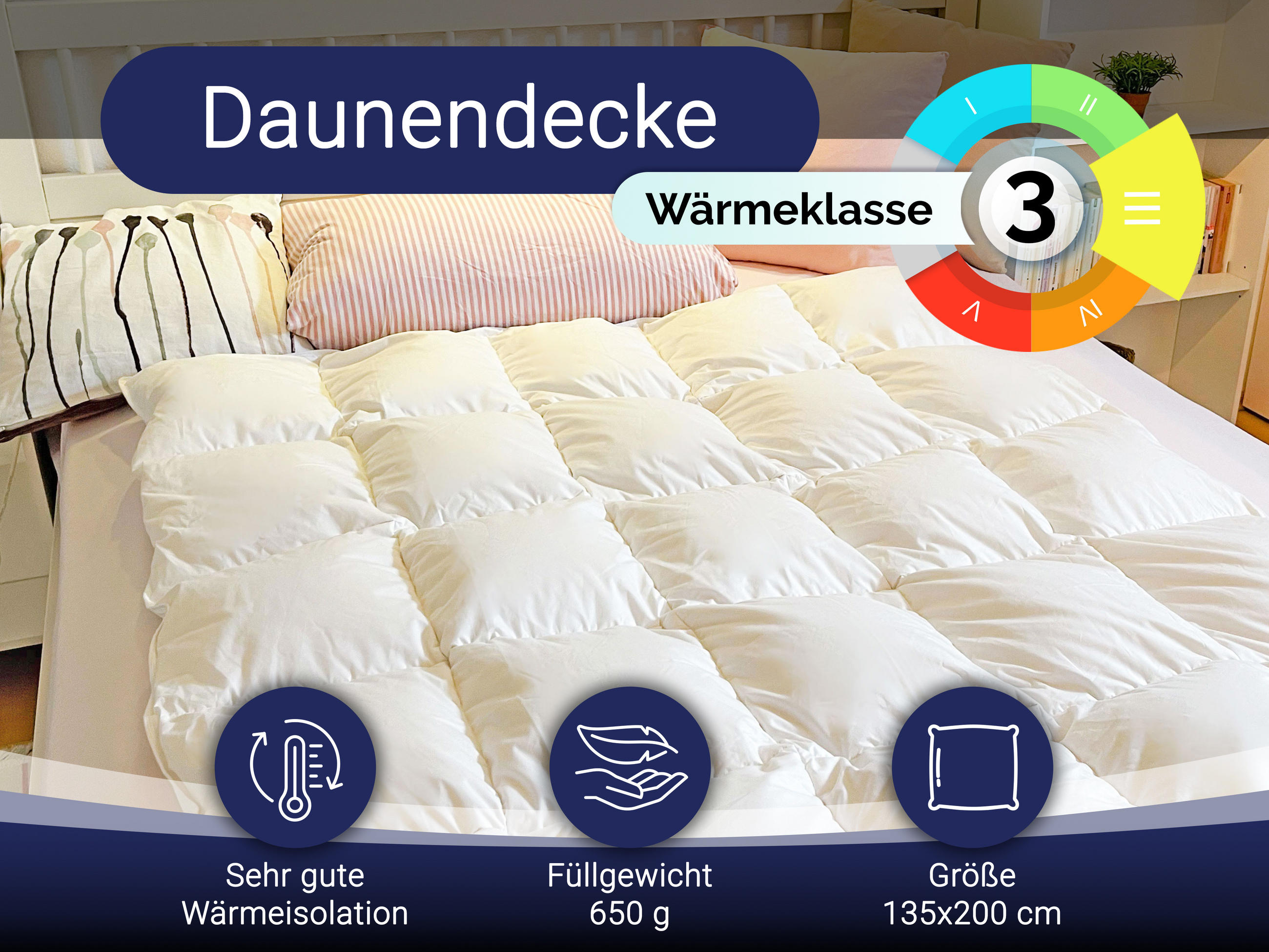 BETTDECKE, 135x200 cm, 100% Baumwolle, Weiß - Weiß, Textil (135/200cm) - Zollner