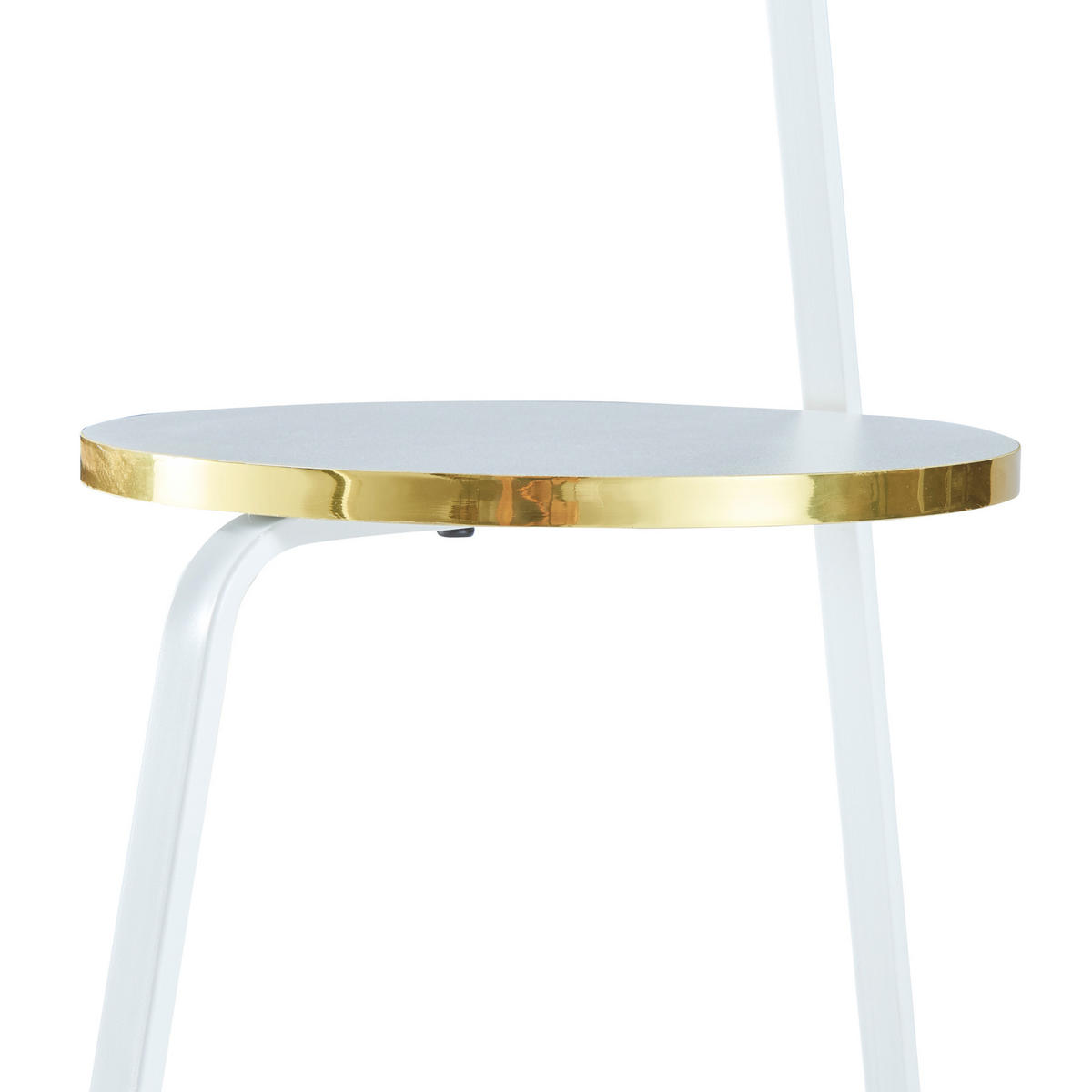 BEISTELLTISCH Sipoo - Goldfarben, Holzwerkstoff (37/46/74cm) - [en.casa]