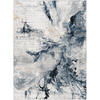 KURZFLORTEPPICH 160/220 cm Grau - Blau/Grau, Naturmaterialien/Textil (160/220cm) - LIVABLISS