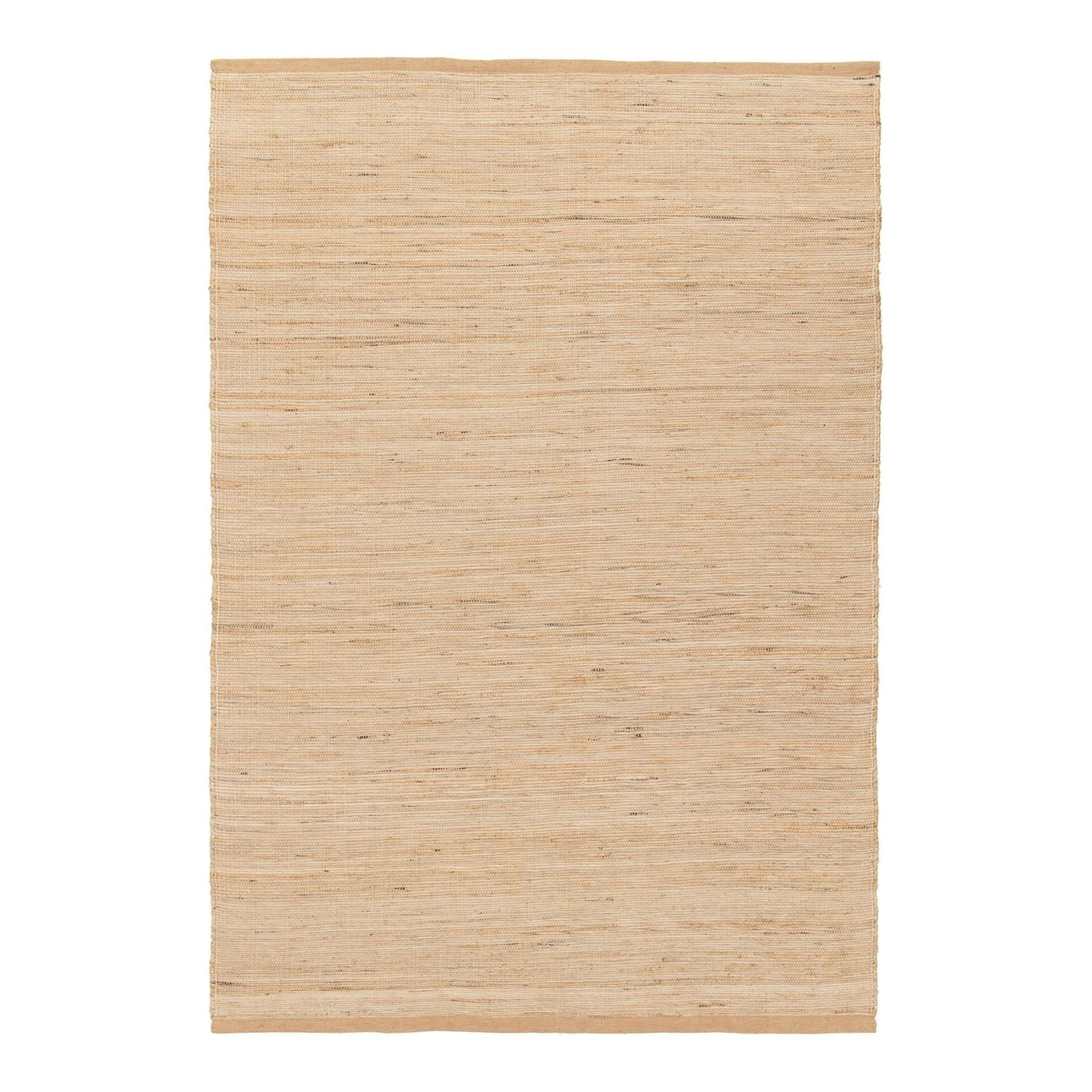 TEPPICH Design handgefertigt Jute beige - Beige, Naturmaterialien (120/170cm) - AFK Living
