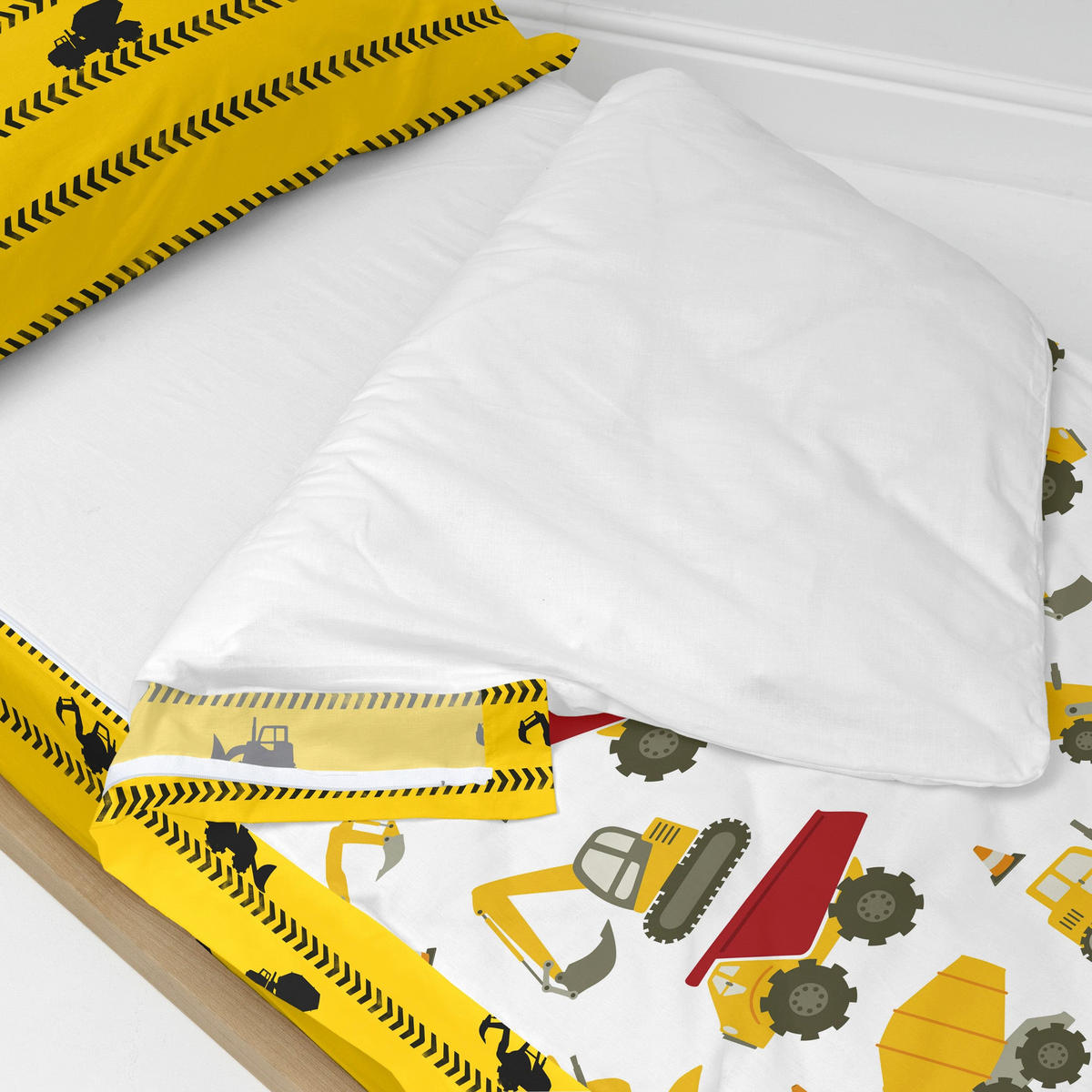 KINDER schlafsack Machinery 105x200 cm Ohne füllung - Multicolor, Textil (105/200cm) - Happy Friday