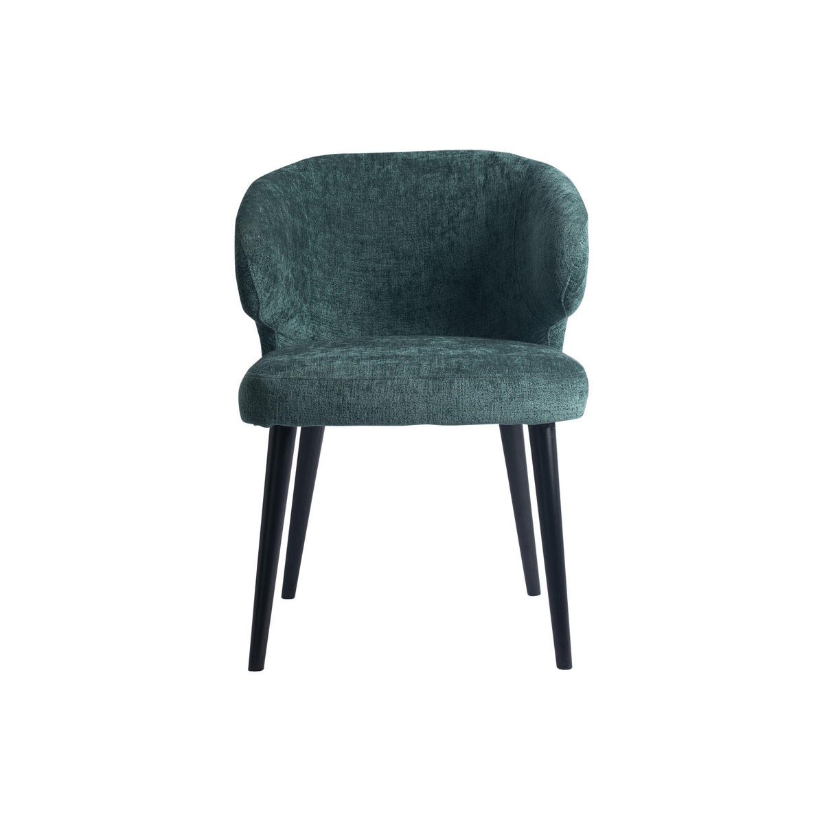 ESSZIMMERSTUHL Fiori Grün 57/56/80cm - Grün, Textil (56/80/57cm) - PTMD Collection