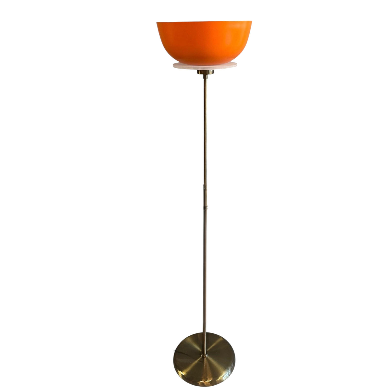STEHLAMPE Kelan 160 Cm - Orange, Metall (30/30/160cm) - Bamyum