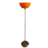 STEHLAMPE Kelan 160 Cm - Orange, Metall (30/30/160cm) - Bamyum