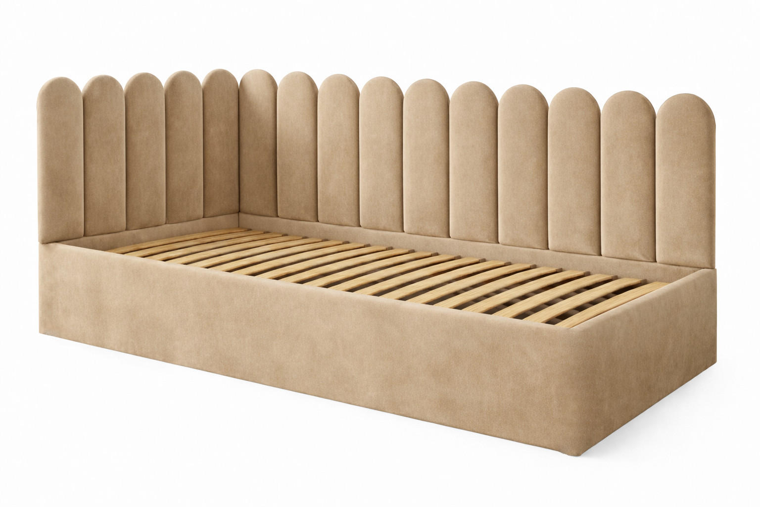 Ravio Jugendbett Beige 80x200 cm