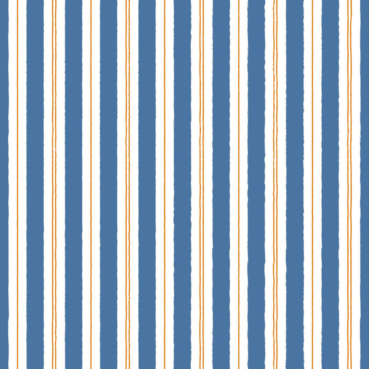 TAPETE Streifen 50 x 900 cm - Blau, Papier (50/0.1cm) - ESTAhome