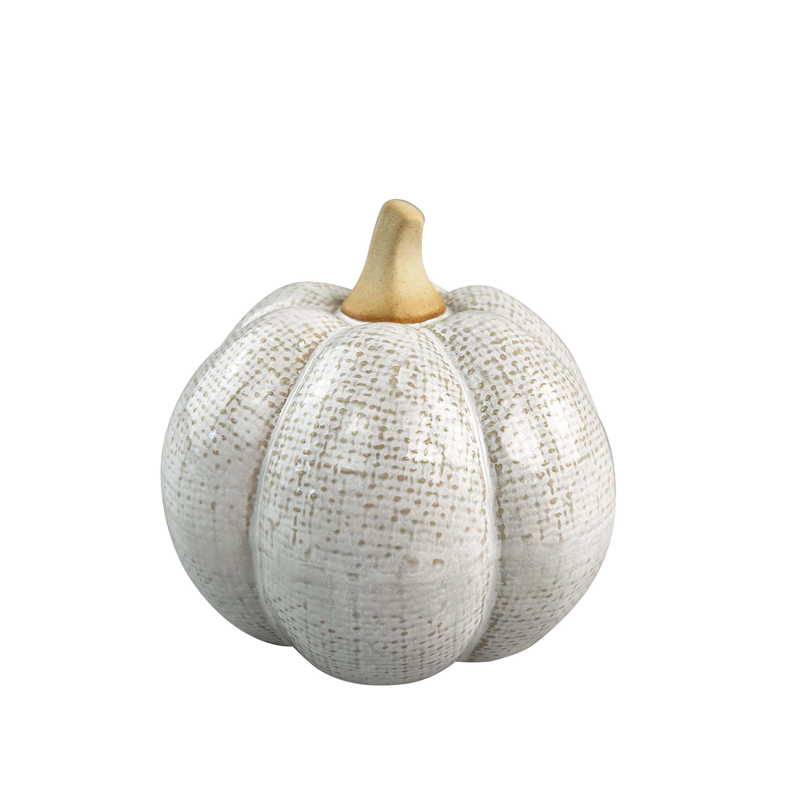 DEKOFIGUR Mave Beige 9.6/9.6/9 cm Keramik - Beige, Keramik (9.6/9/9.6cm) - Mondex