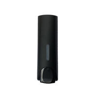 SEIFENSPENDER , 350 ml –Wandmontage - Schwarz, Kunststoff (7.5/6.2/21.5cm) - BELZ