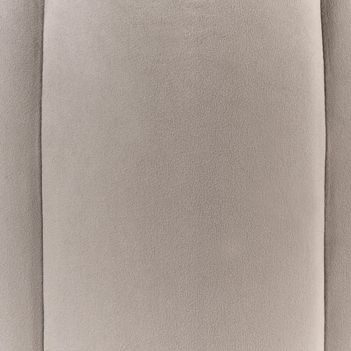 POUF Taupe Tappen - Taupe, Textil (39/45/39cm) - Beliani