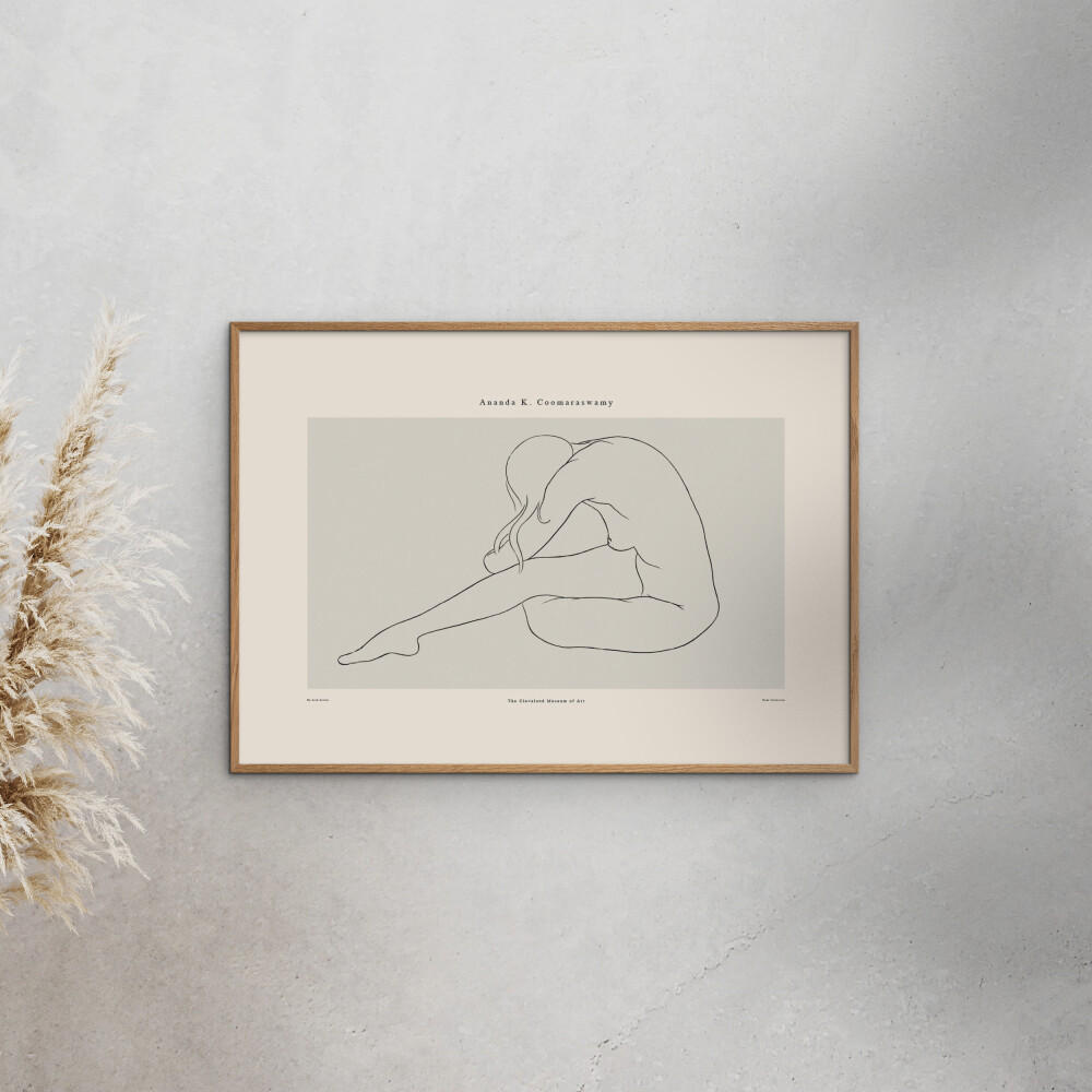 POSTER Arch Atelier - Ananda 01 - Naturfarben, Papier (70/2/100cm) - Poster&Frame