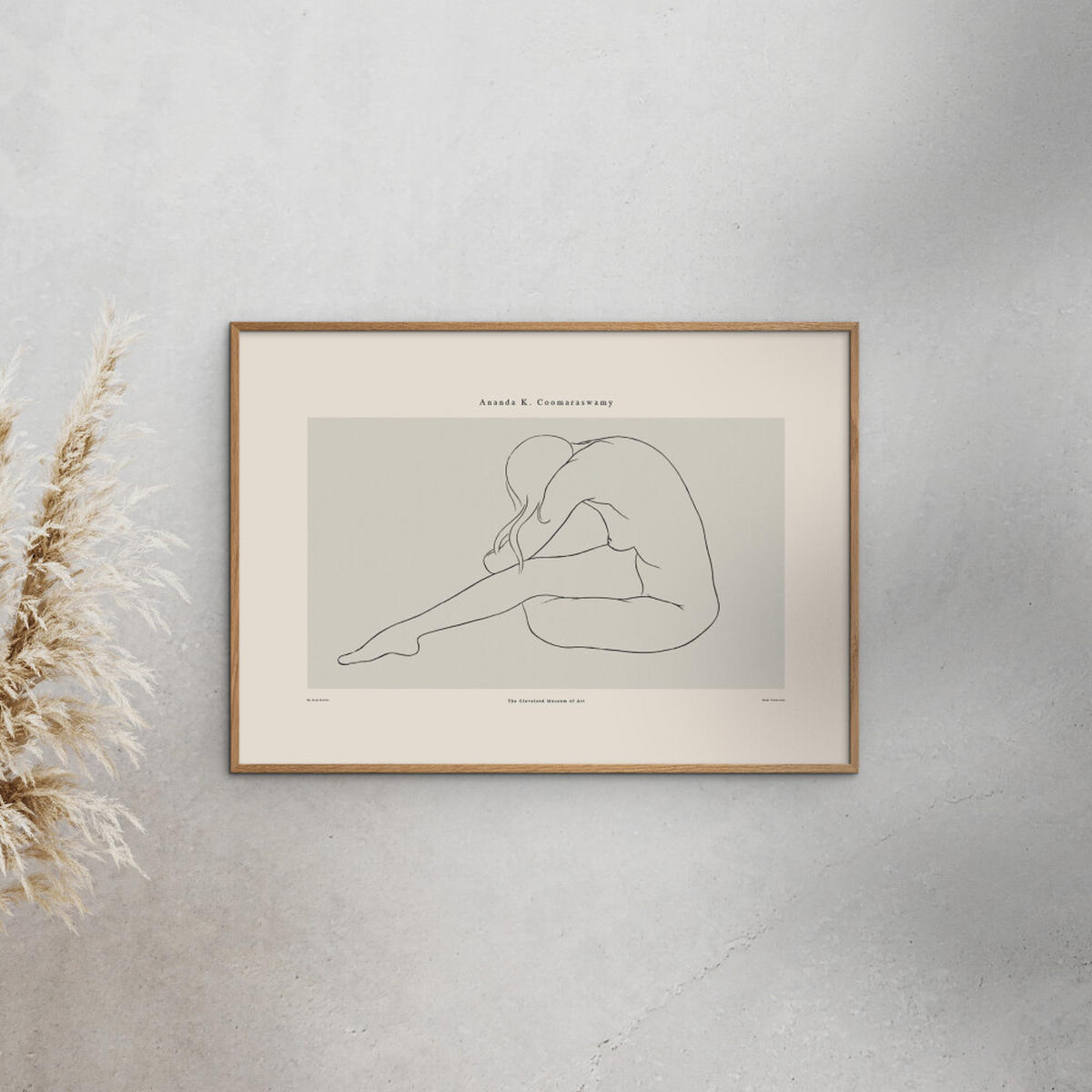 POSTER Arch Atelier - Ananda 01 - Naturfarben, Papier (70/2/100cm) - Poster&Frame