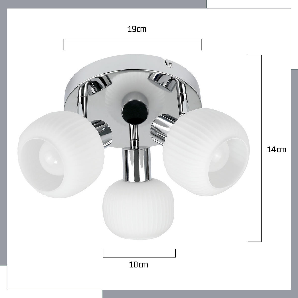 STRAHLER Finch 19/19/14 cm - Schwarz, Metall (19/19/14cm) - Nettlife