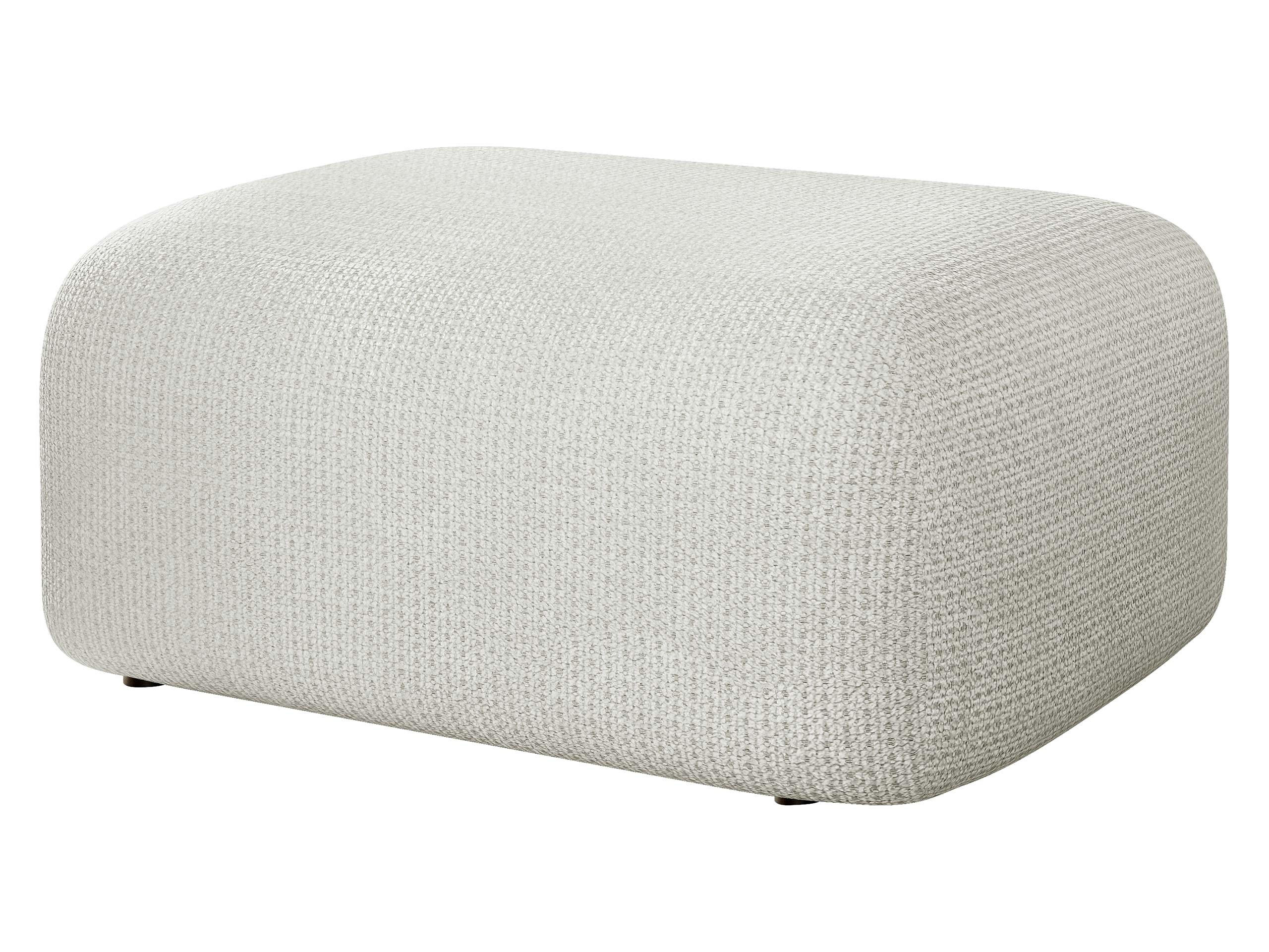 POLSTERHOCKER Piano - Schwarz/Naturfarben, Holz/Kunststoff (70/38/55cm) - MIRJAN24