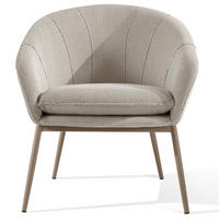 GARTENSESSEL SOLIS Loungesessel, - Braun, Textil/Metall (69/76/66cm) - KONSIMO®