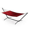 HÄNGEMATTE Rot 190 x 120 cm Metallgestell - Rot, Metall (190/100/120cm) - OK-Living