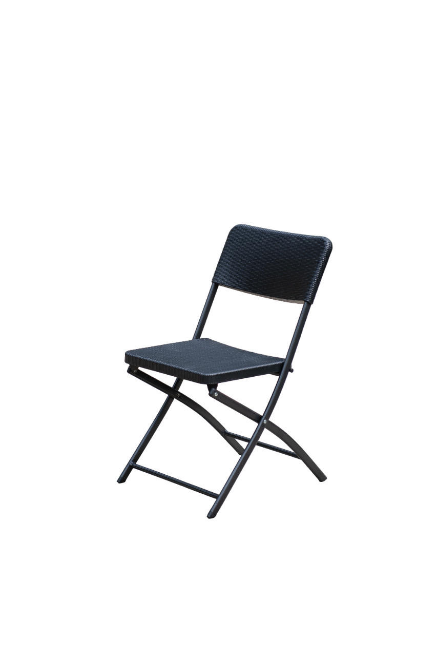 GARTENSTUHLSET 2x Mila - Anthrazit, Kunststoff (51/86/46cm) - Sedex