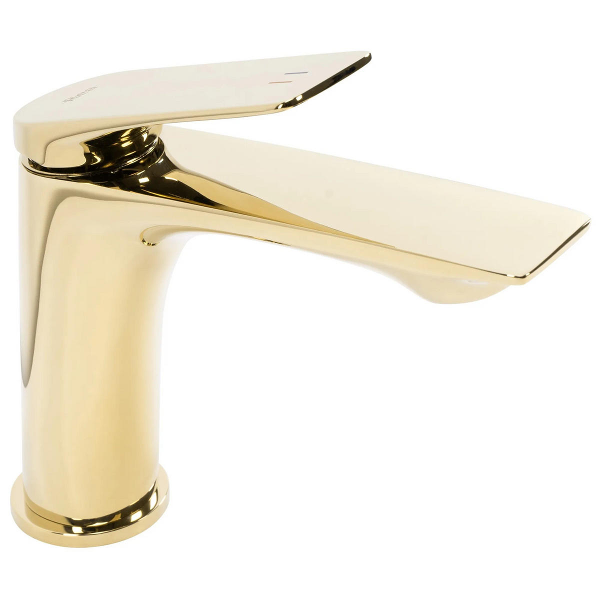 WASCHBECKENARMATUR Rea Avalon Gold Low - Goldfarben, Metall (17.5/16/17.5cm) - REA