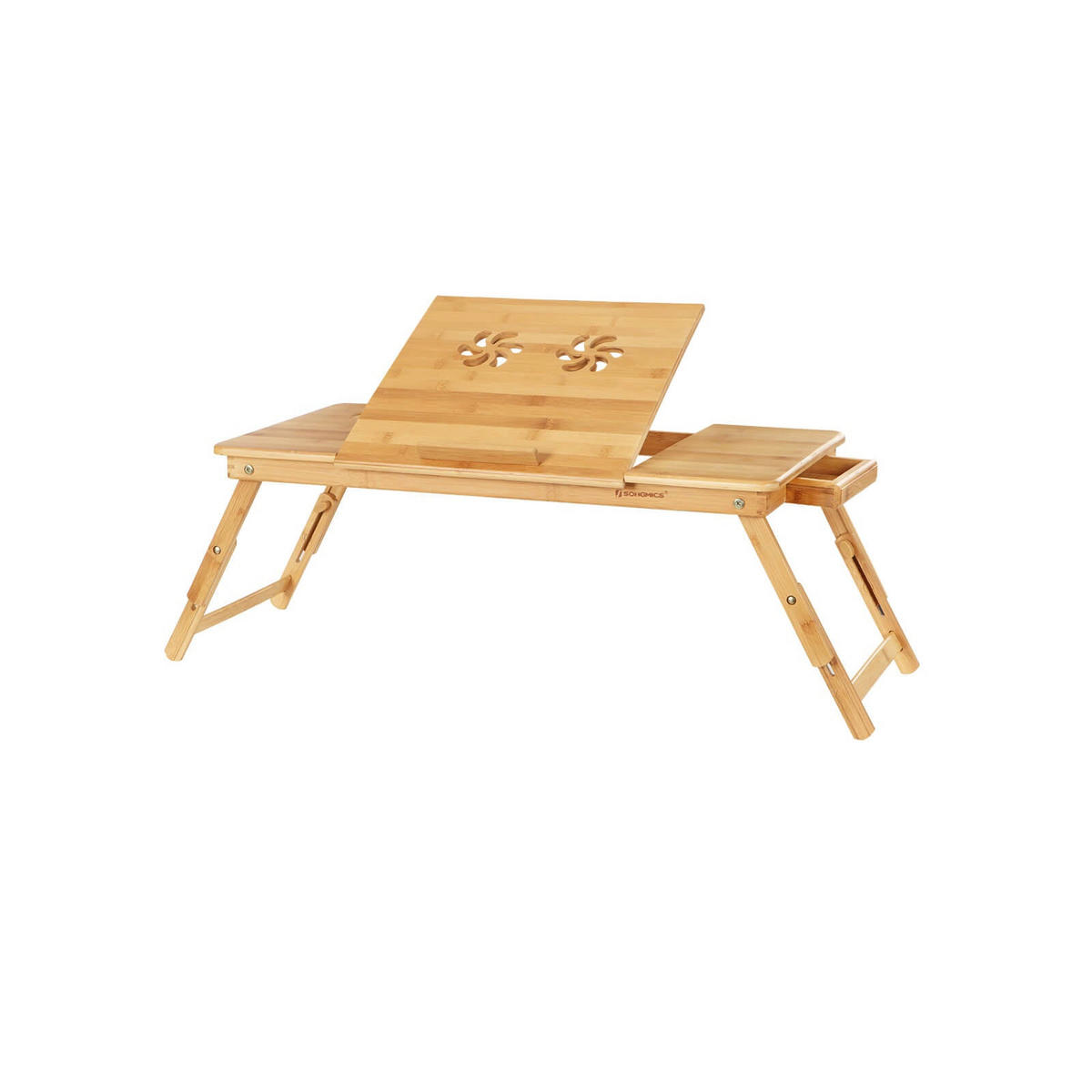 LAPTOPTISCH - Eukalyptusholzfarben, Holz (72/29/35cm) - Hansiro