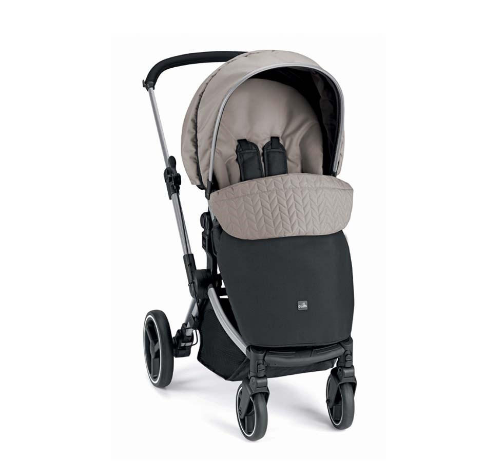 KOMBI-KINDERWAGEN Next Evo 3-in-1 inkl. Auto-Babyschale und faltbare Wanne - Beige, Kunststoff (53/93/111cm) - Cam il Mondo del Bambino S.p.A.