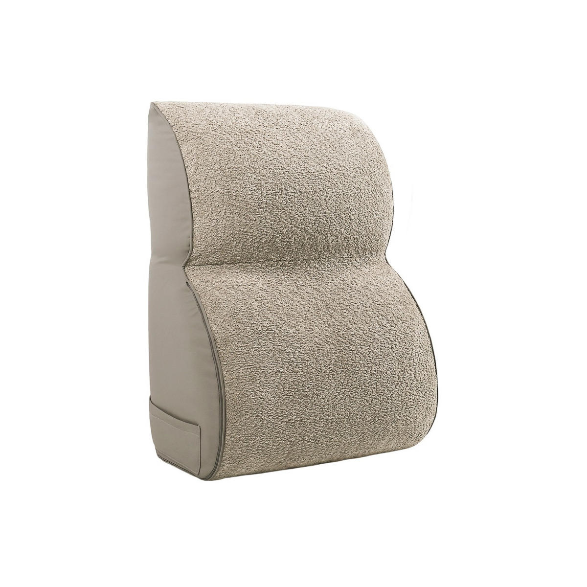 LESEKISSEN Segmentierte Kissen für zusätzlichen Komfort - Cappuccino, Textil (28/56cm) - Vercart