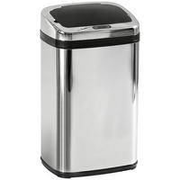 NEREZOVÝ automatický senzorový odpadkový koš, čtvercový, 30 l - různobarevná, plast (25/58/33cm) - HOMCOM