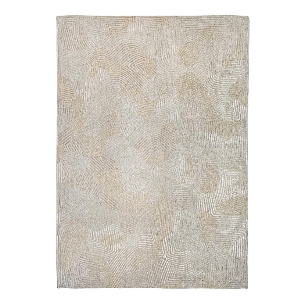 TEPPICH Shell Beige Meditation 170/240 cm - Beige, Textil (170/240cm) - Louis De Poortere