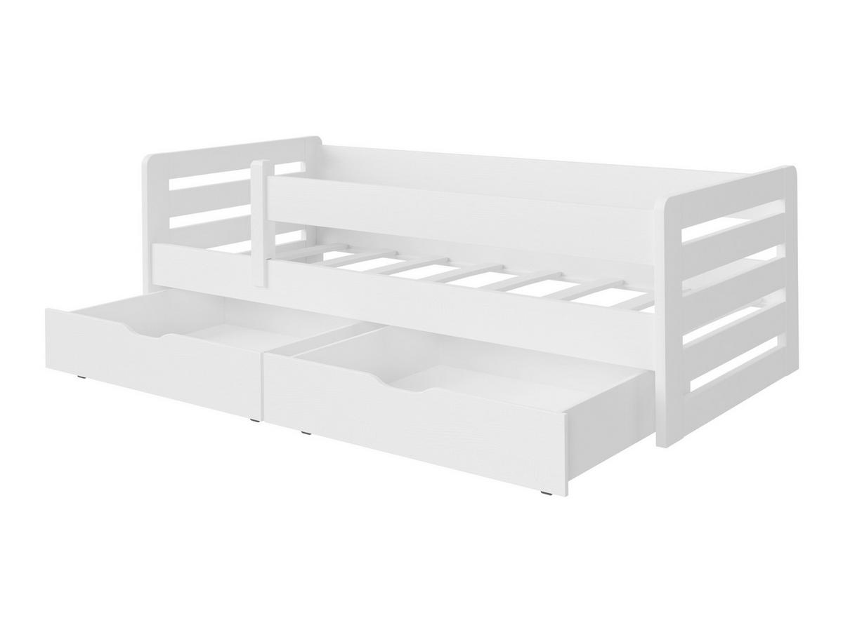 JUGENDBETT Bella - Kaschmir/Olivgrün, Holz (90/200cm) - MIRJAN24