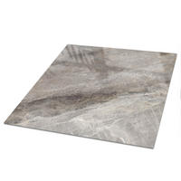 TISCHPLATTE 50x50 cm – Steintextur - Braun, Glas (50/50/0.4cm) - Wallfluent