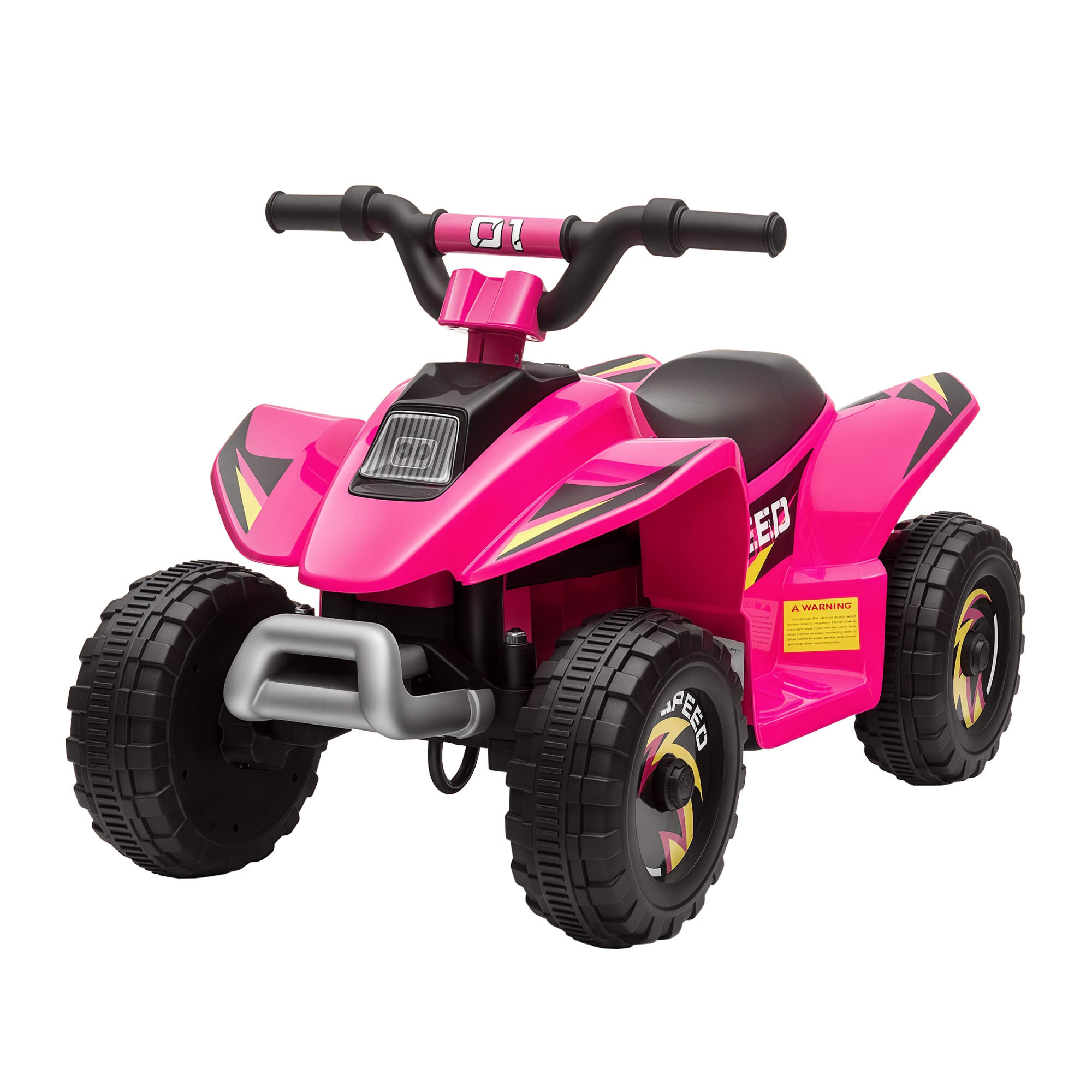 ELEKTRO-QUAD DE-13017 Vor-/Rückwärtsgang Rosa - Pink, Kunststoff (72/40/45.5cm) - ComfortXL